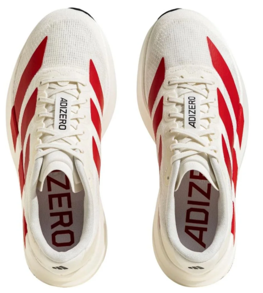 Adidas Adizero EVO SL 'White/Red' Men's Running Shoes – JS1182