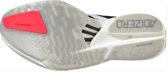 Adidas Adizero Adios Pro 4 Men's Running Shoes – White/Black/Solar Red
