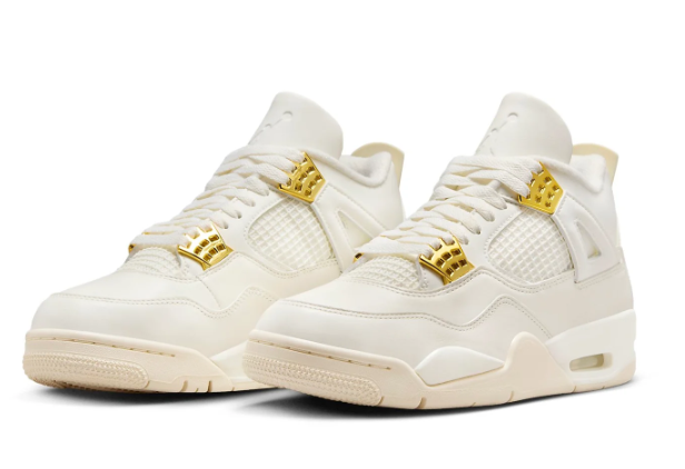 Air Jordan 4 Retro Women's Sneaker 'Metallic Gold' AQ9129-170