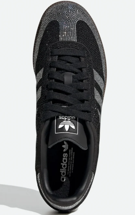 Adidas Samba OG WMNS 'Rhinestone Black Silver' – IH9052