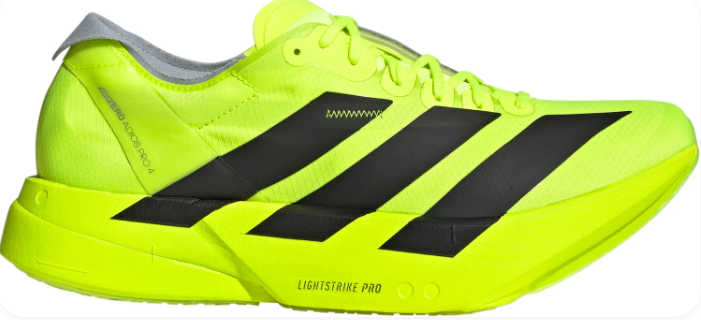 Adidas Adizero Adios Pro 4 Men's Running Shoes – Yellow