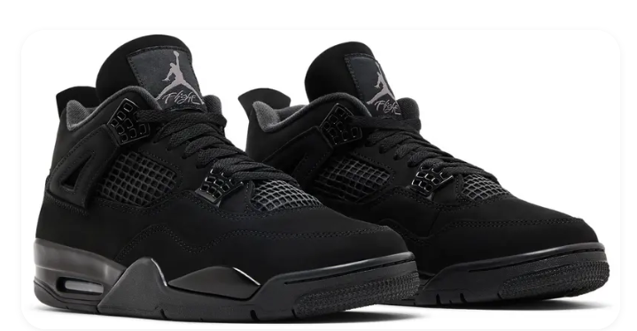Air Jordan 4 Retro 'Black Cat' (2025) – Men's Sneakers