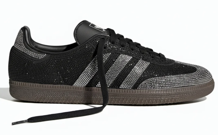 Adidas Samba OG WMNS 'Rhinestone Black Silver' – IH9052