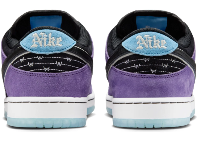 Nike SB Dunk Low x Hayley Wilson 'Court Purple' – Purple / Black / White (HJ0513-500)
