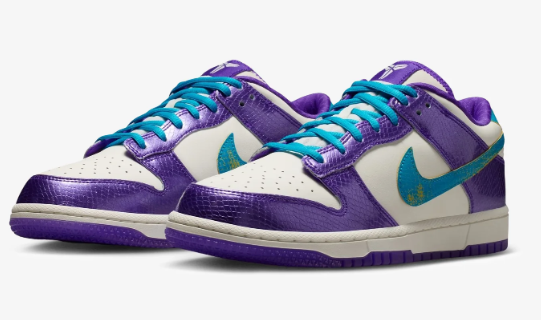 Nike Dunk Low Retro 'Draft Pack' – Fierce Purple / White