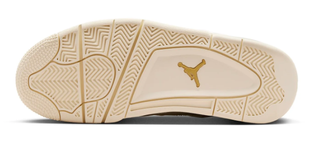 Air Jordan 4 Retro Women's Sneaker 'Metallic Gold' AQ9129-170