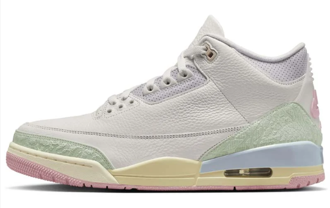 Air Jordan 3 Retro OG 'Spring Is In The Air' – Sail/Jade Aura/Iced Carmine | IF4396-100