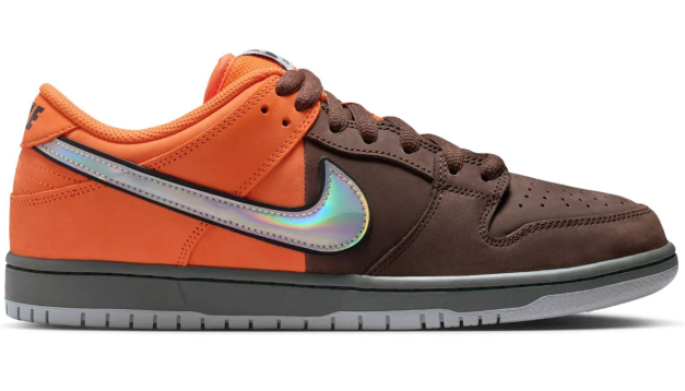 Nike SB Dunk Low Pro 'Muni Fast Pass' Safety Orange/Wolf Grey/Baroque Brown | Skate Shoes