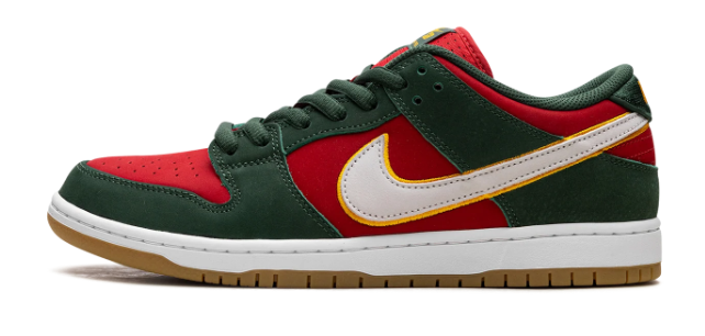 Nike SB Dunk Low 'Seattle Supersonics' FZ1287-300 | Skate Shoes