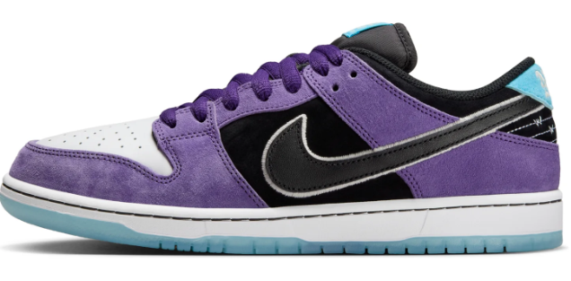 Nike SB Dunk Low x Hayley Wilson 'Court Purple' – Purple / Black / White (HJ0513-500)