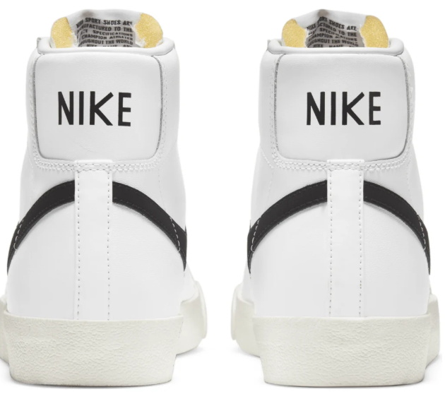 Nike Blazer Mid '77 Vintage 'White / Black' – White / Black (BQ6806-100)
