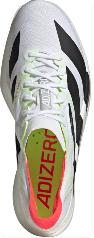 Adidas Adizero Adios Pro 4 Men's Running Shoes – White/Black/Solar Red