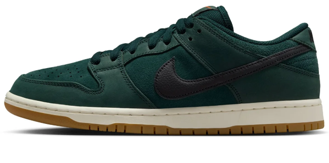 Nike SB Dunk Low Pro 'Orange Label' Deep Fir FJ1674-300