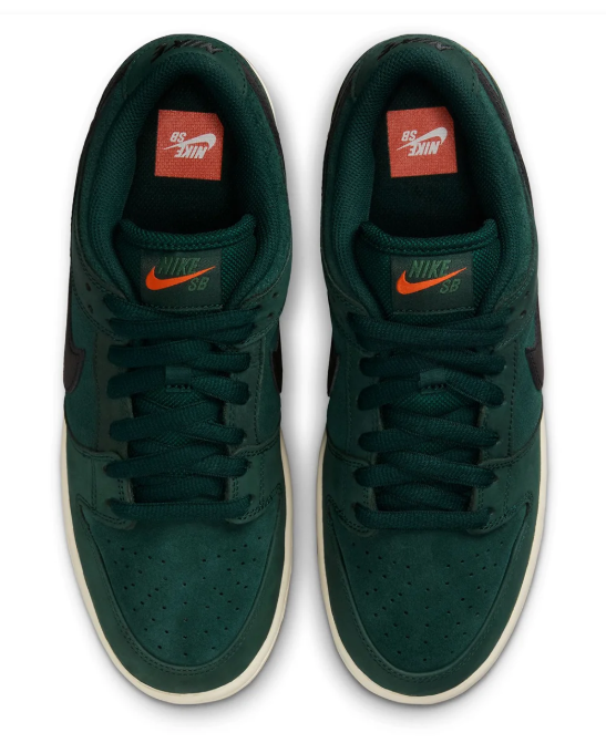 Nike SB Dunk Low Pro 'Orange Label' Deep Fir FJ1674-300
