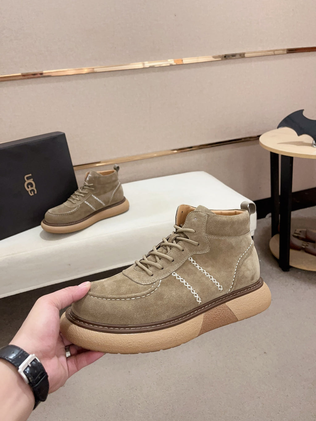UGG Chukka Boot – Men's Suede Lace-Up | Sizes 38–44