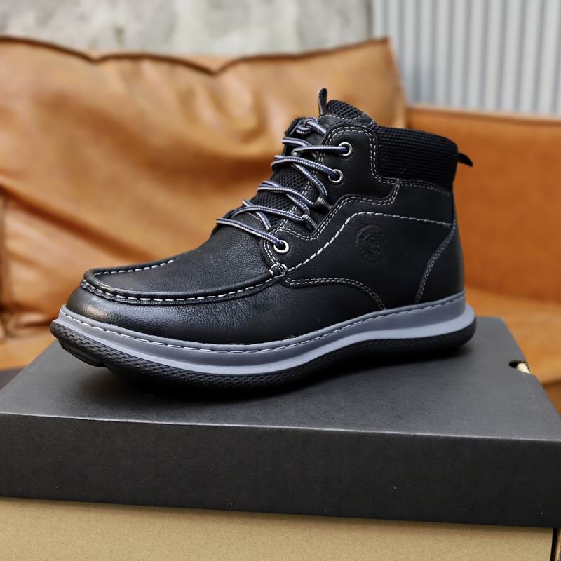Men's Leather Chukka Boot | Black | Sizes 38–44