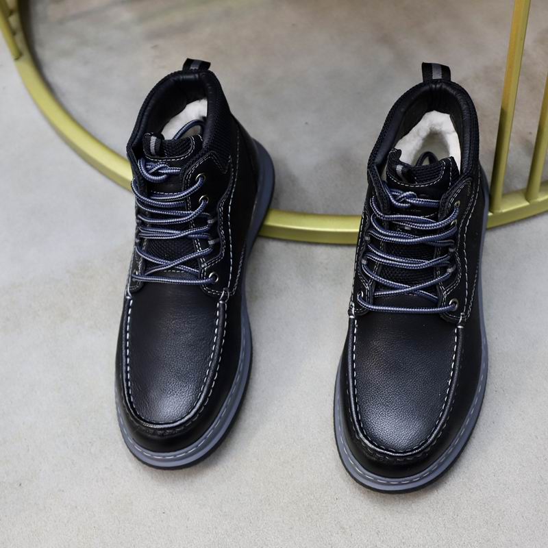 Men's Leather Chukka Boot | Black | Sizes 38–44