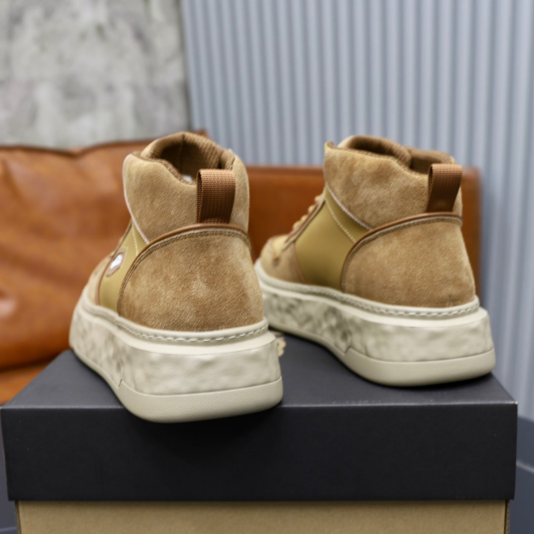 UGG High-Top Sneaker Boot | Wheat | Shearling-Lined