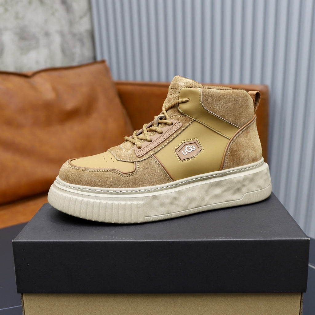 UGG High-Top Sneaker Boot | Wheat | Shearling-Lined