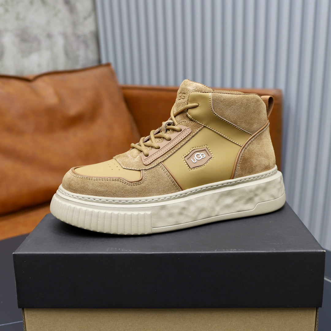 UGG High-Top Sneaker Boot | Wheat | Shearling-Lined