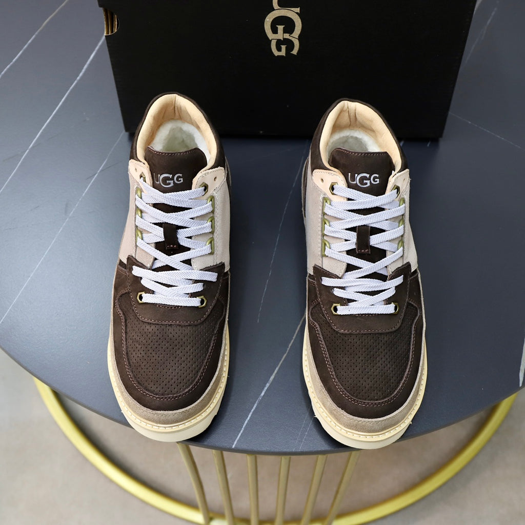UGG High-Top Sneaker | Dark Brown & Grey