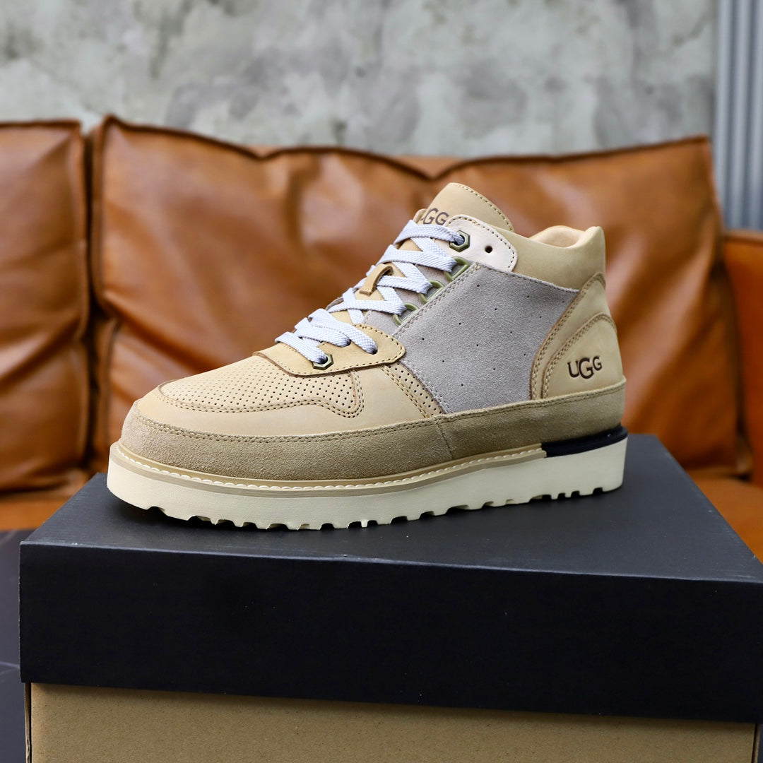 UGG Mid-Top Sneaker | Sand & Grey