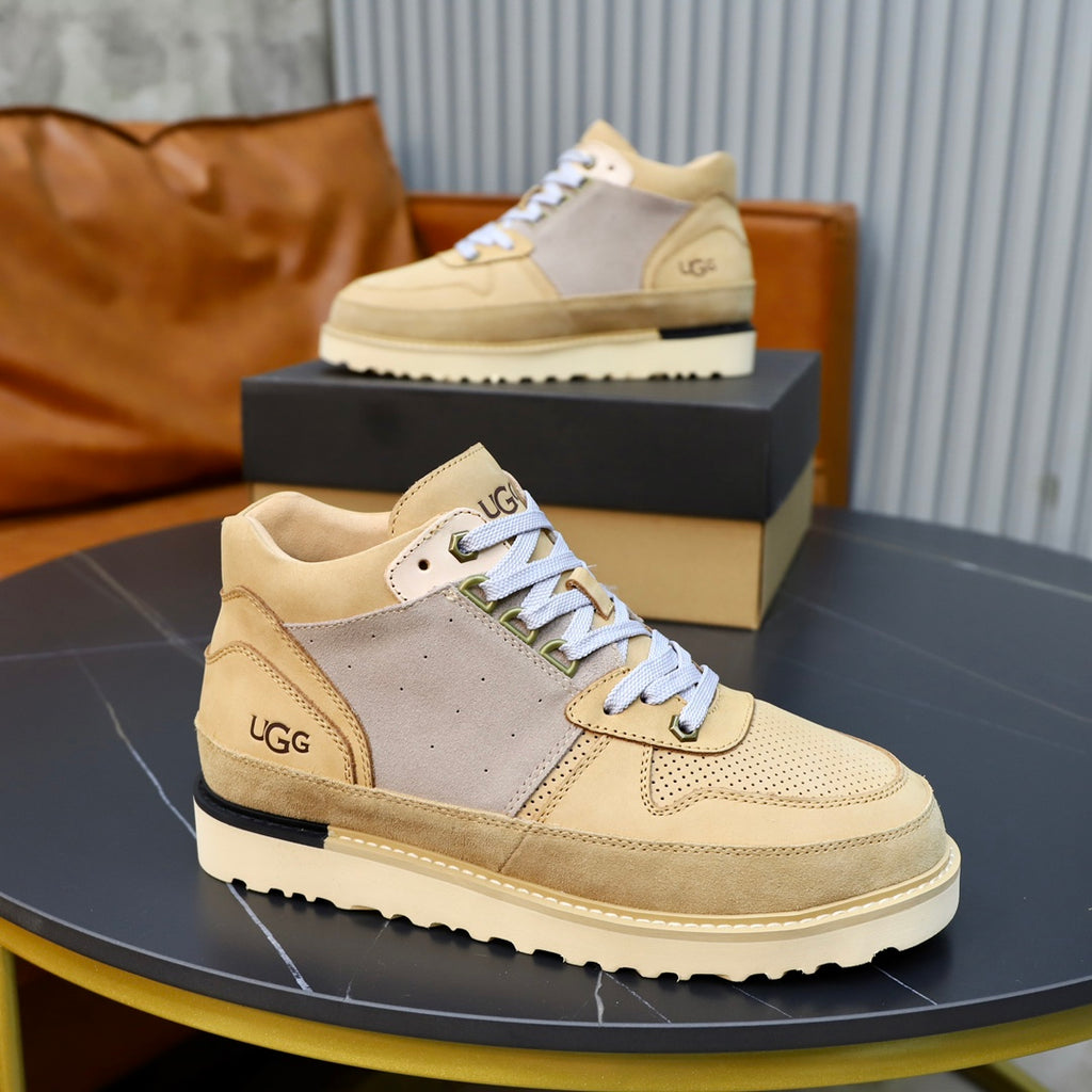 UGG Mid-Top Sneaker | Sand & Grey