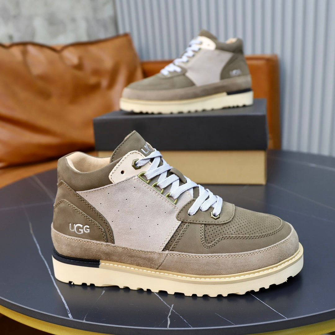 UGG Mid-Top Sneaker | Olive & Grey