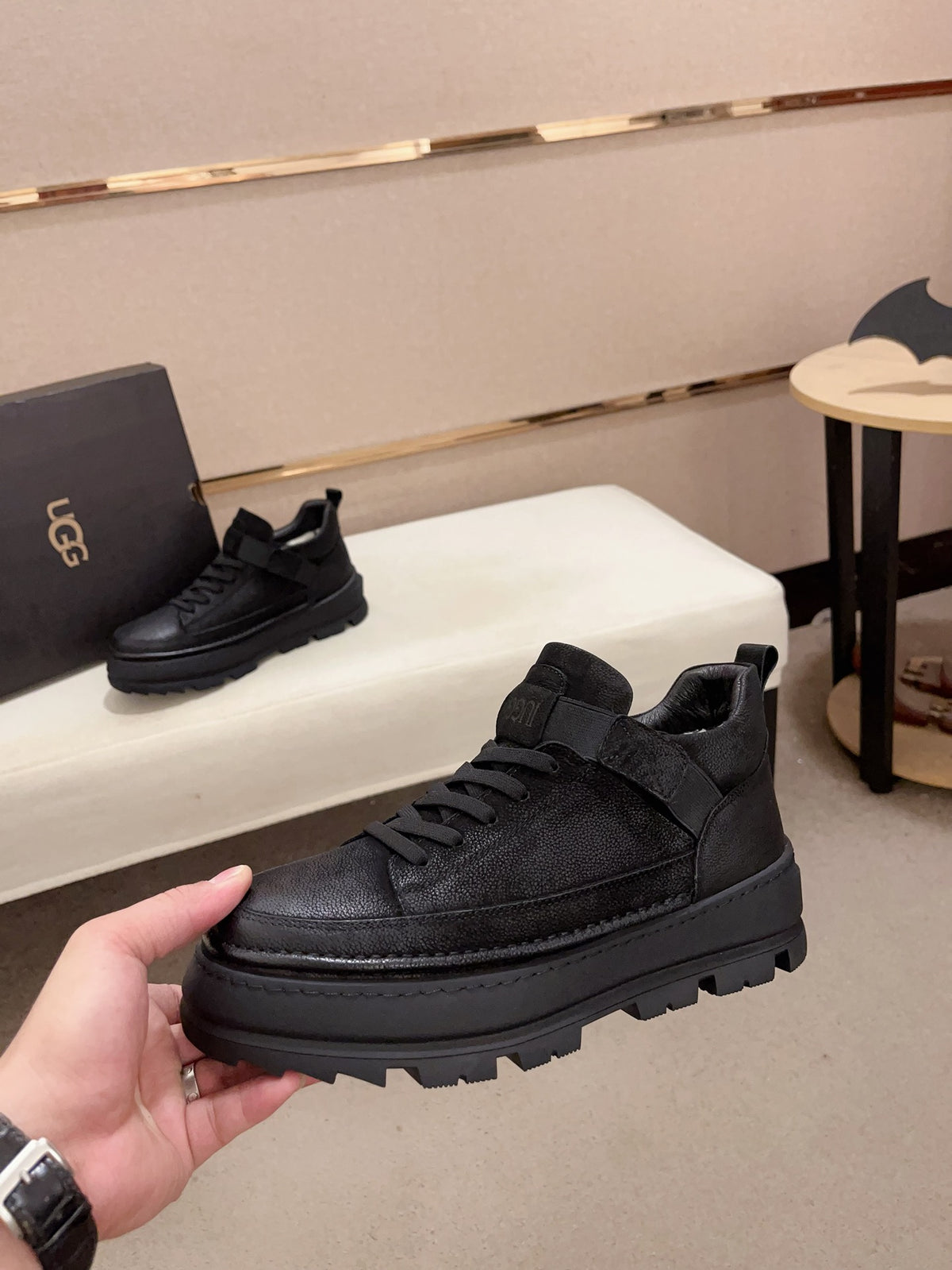 UGG Mid-Top Sneaker | Triple Black | EU 39–44