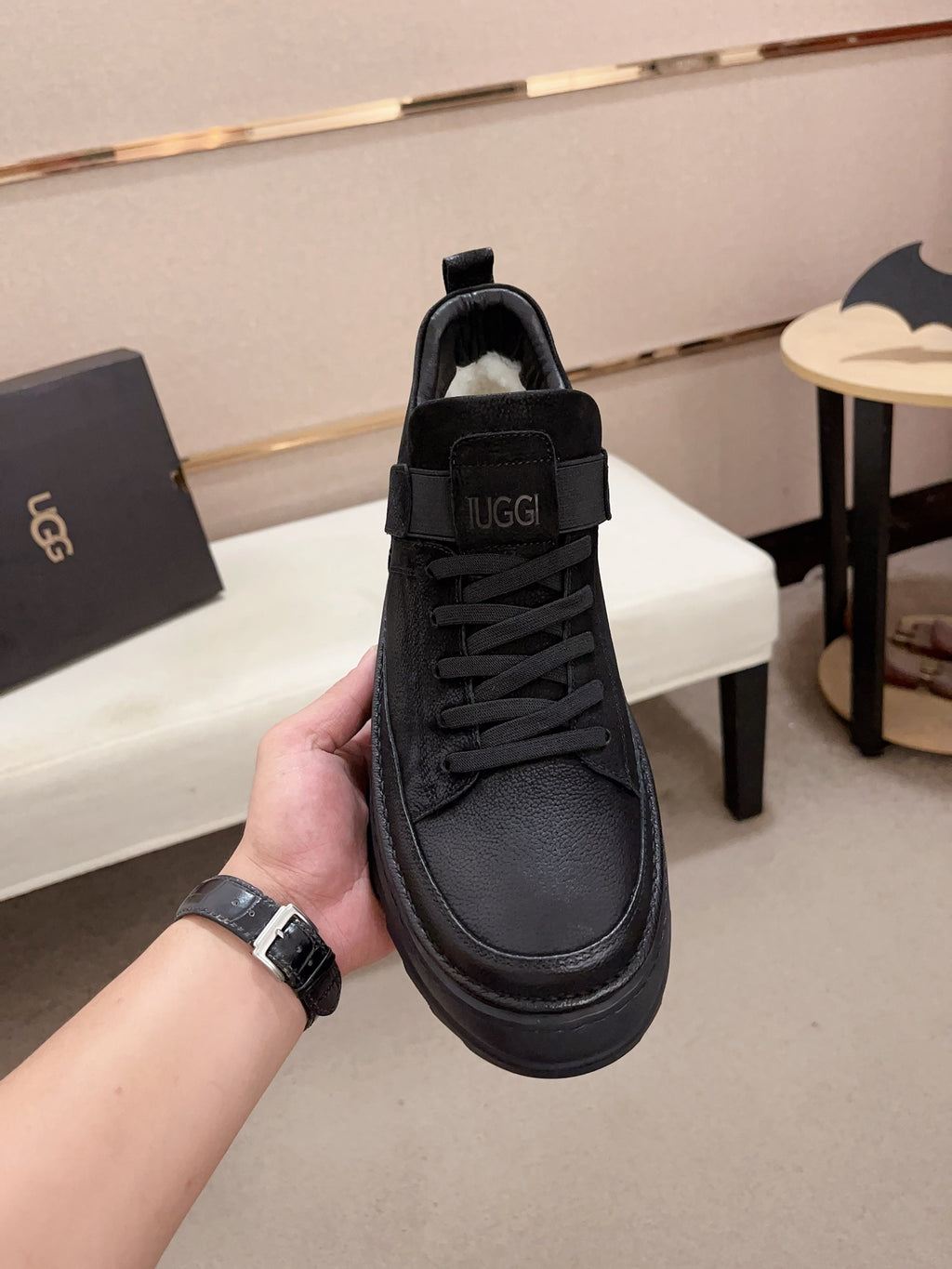 UGG Mid-Top Sneaker | Triple Black | EU 39–44