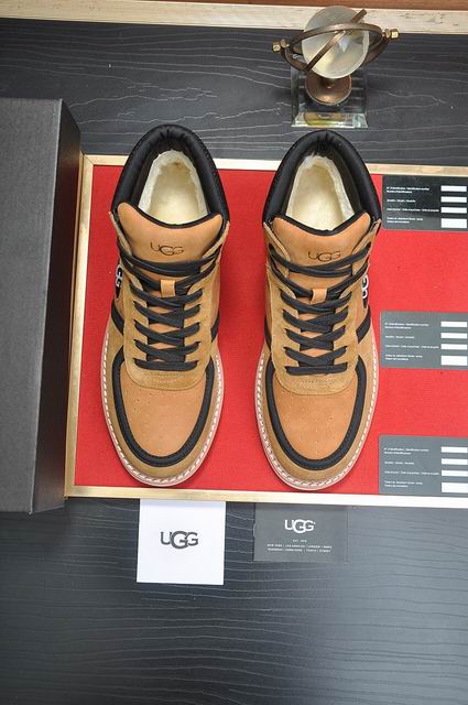 UGG High-Top Sneaker | Wheat Tan Suede & Cream Lug Sole