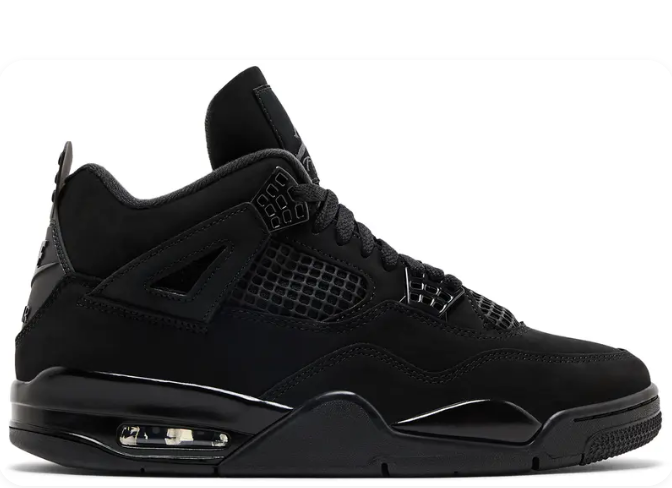 Air Jordan 4 Retro 'Black Cat' (2025) – Men's Sneakers