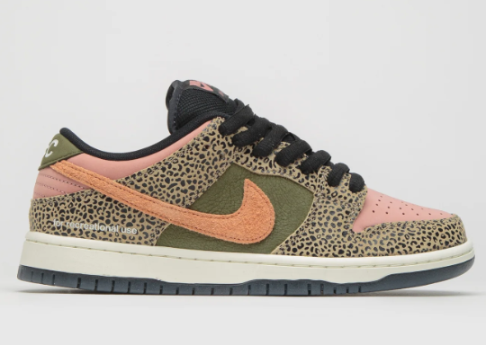 Nike SB x Arts-Rec Dunk Low Pro 'Khaki/Amber Brown/Rough Green/Rust Pink' | Skate Shoes