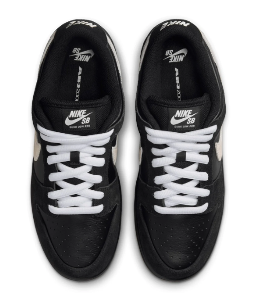 Nike SB Dunk Low Pro – Black/White/Gum | HF3704-003