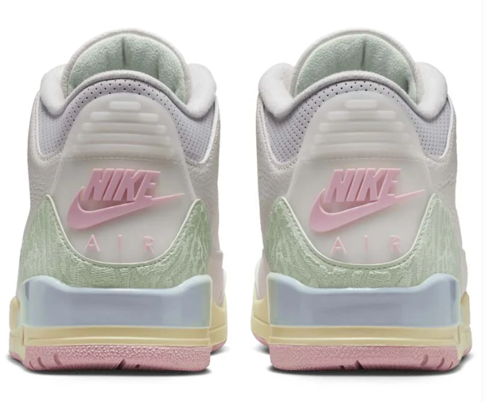 Air Jordan 3 Retro OG 'Spring Is In The Air' – Sail/Jade Aura/Iced Carmine | IF4396-100