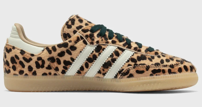 adidas Samba OG Leopard Magic Beige Women's