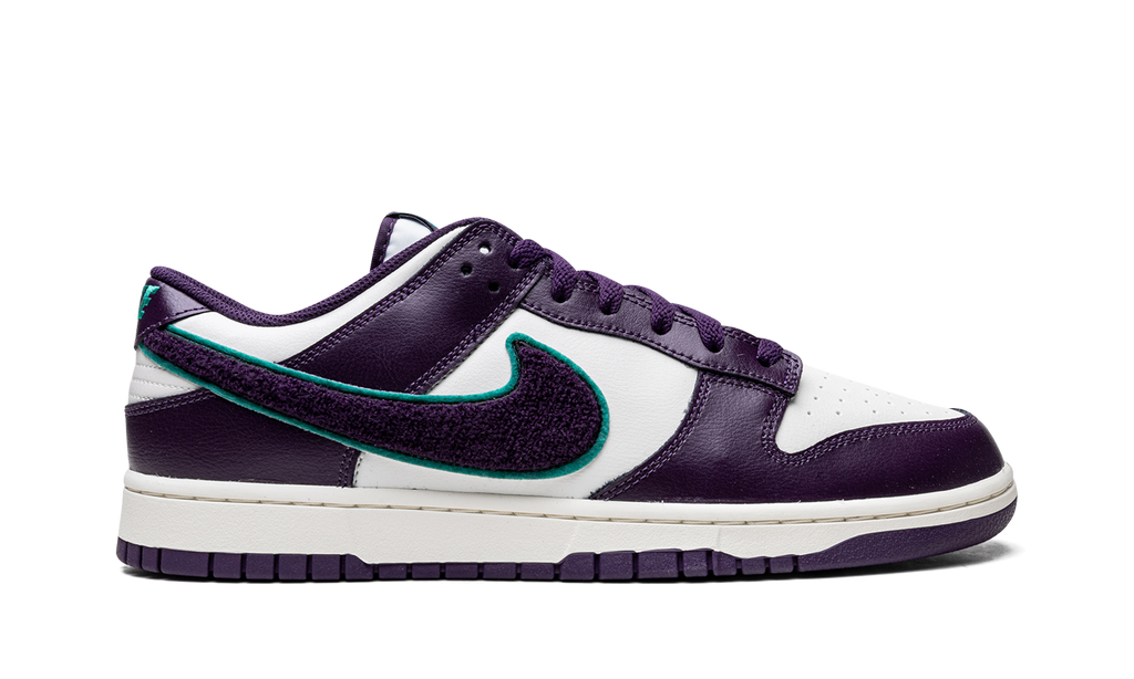 Dunk Low "Chenille Swoosh - Grand Purple" DQ7683 100