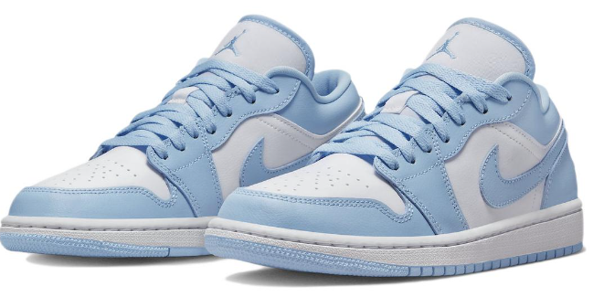 Air Jordan 1 Low Women's Sneaker 'Ice Blue' DC0774-141