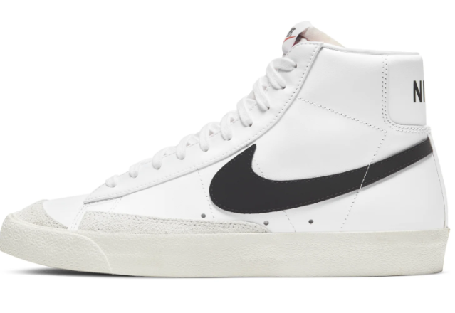 Nike Blazer Mid '77 Vintage 'White / Black' – White / Black (BQ6806-100)