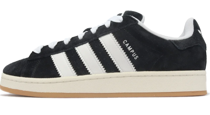 Adidas Campus 00s 'Black/White/Gum' HQ8708 | Sneakers