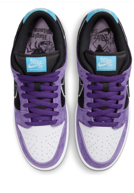 Nike SB Dunk Low x Hayley Wilson 'Court Purple' – Purple / Black / White (HJ0513-500)